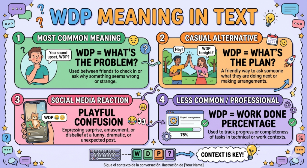 WDP Meaning in Text: What It Really Means