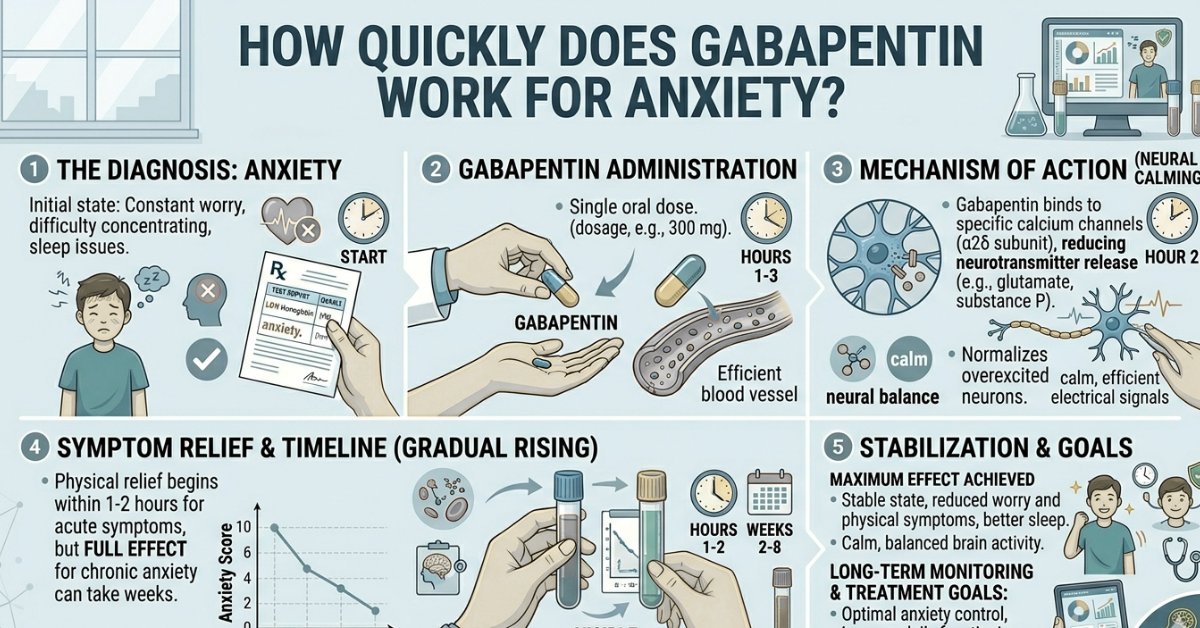How Quickly Does Gabapentin Work for Anxiety?
