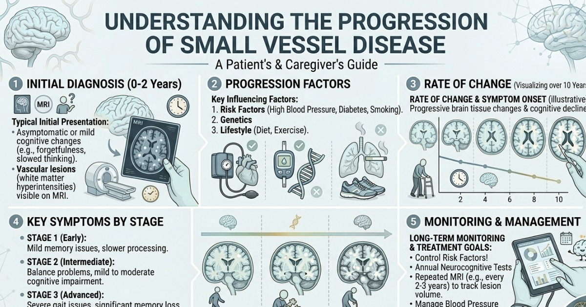How Quickly Does Small Vessel Disease Progress?