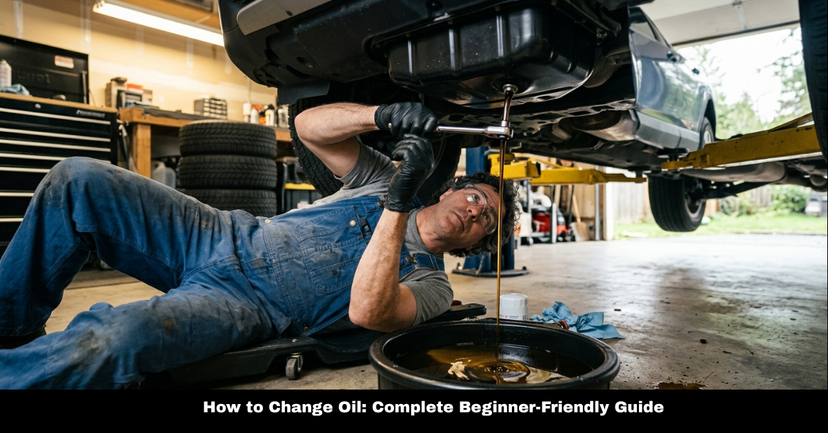 How to Change Oil: Complete Beginner-Friendly Guide