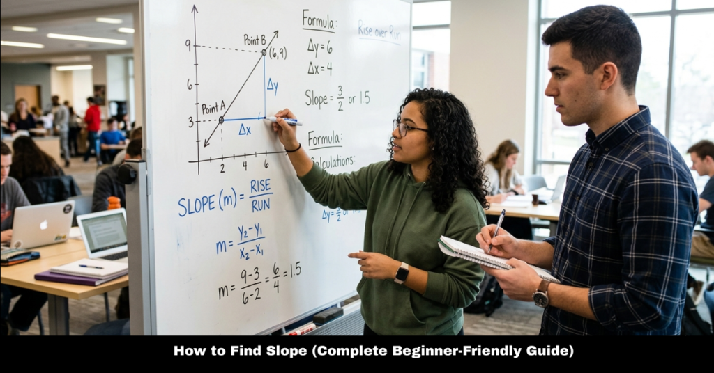 How to Find Slope (Complete Beginner-Friendly Guide)