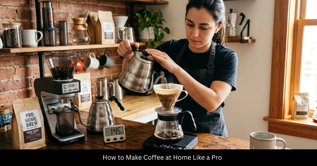 How to Make Coffee at Home Like a Pro