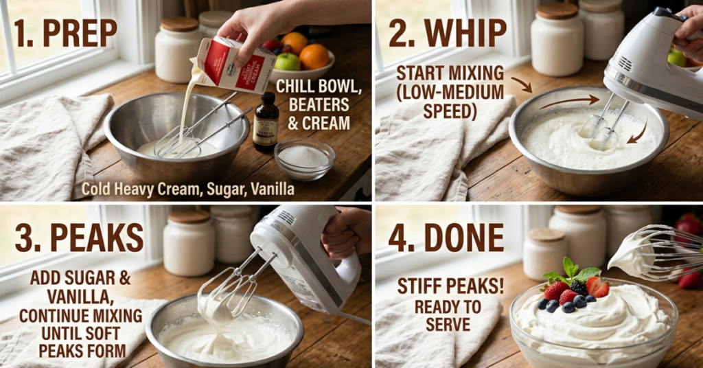 How to Make Whipped Cream: A Complete, Easy Guide
