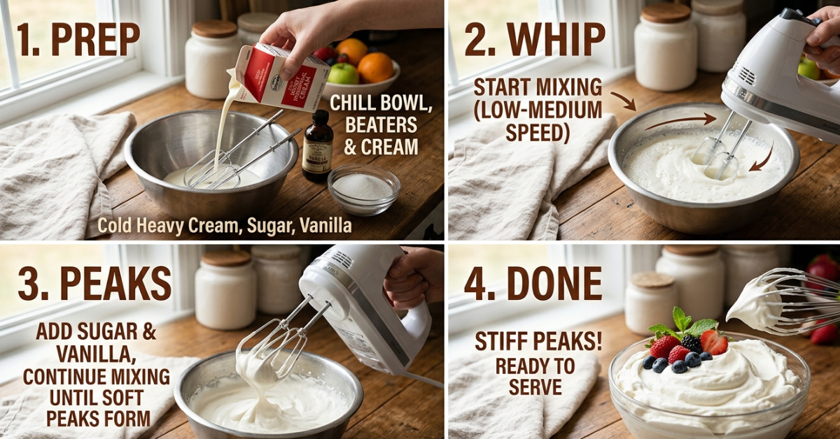 How to Make Whipped Cream: A Complete, Easy Guide