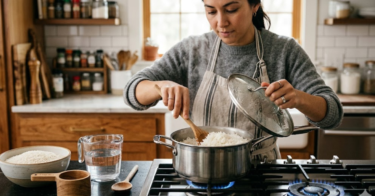 How to Cook Rice on Stove Perfectly Every Time