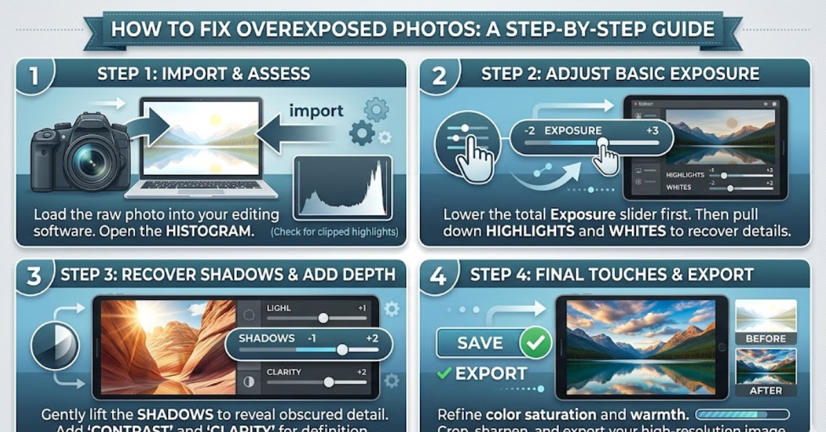 How to Fix Overexposed Photos Easily