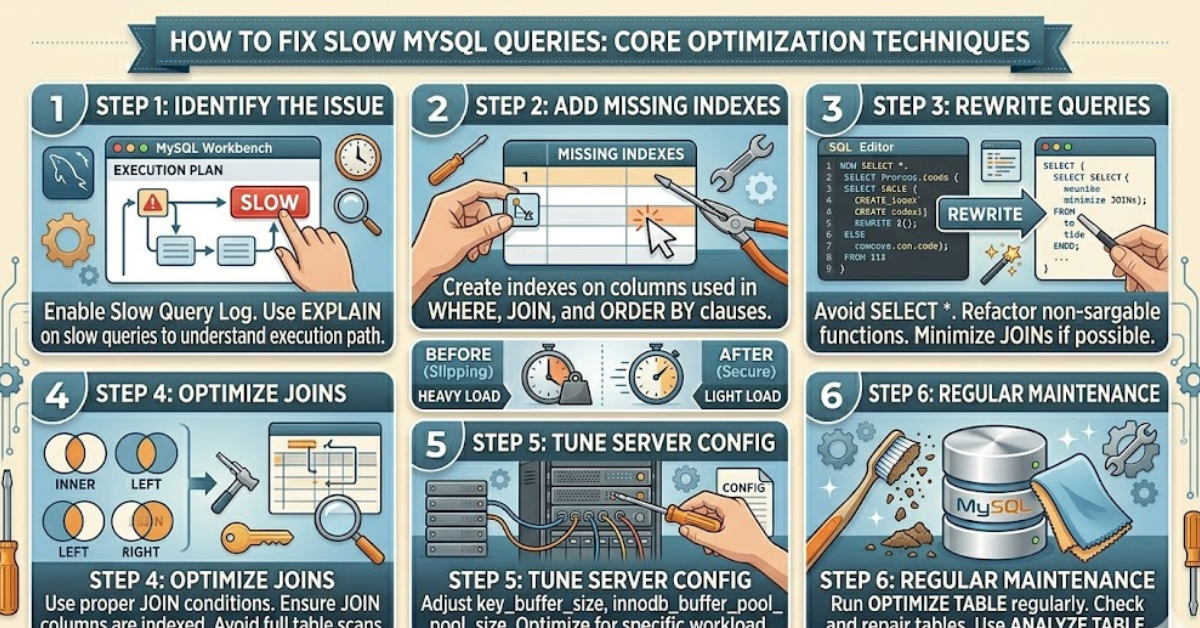 How to Fix Slow MySQL Queries Fast