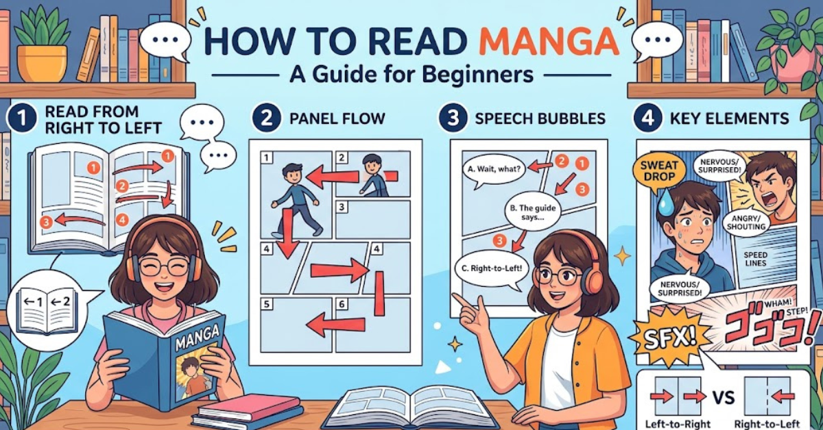How to Read Manga: Beginner’s Step-by-Step Guide