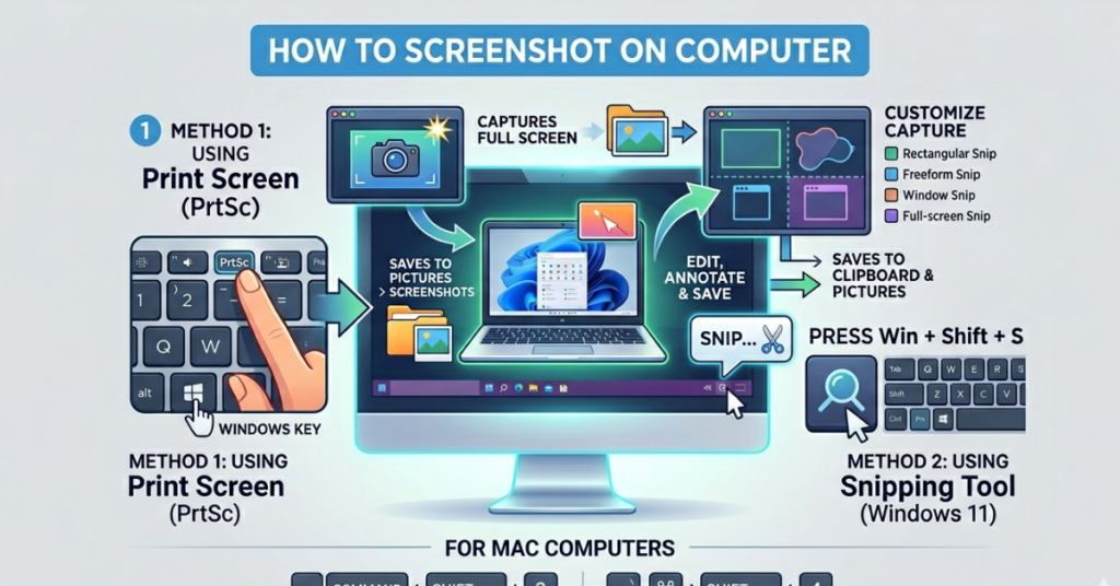 How to Screenshot on Computer (All Methods)