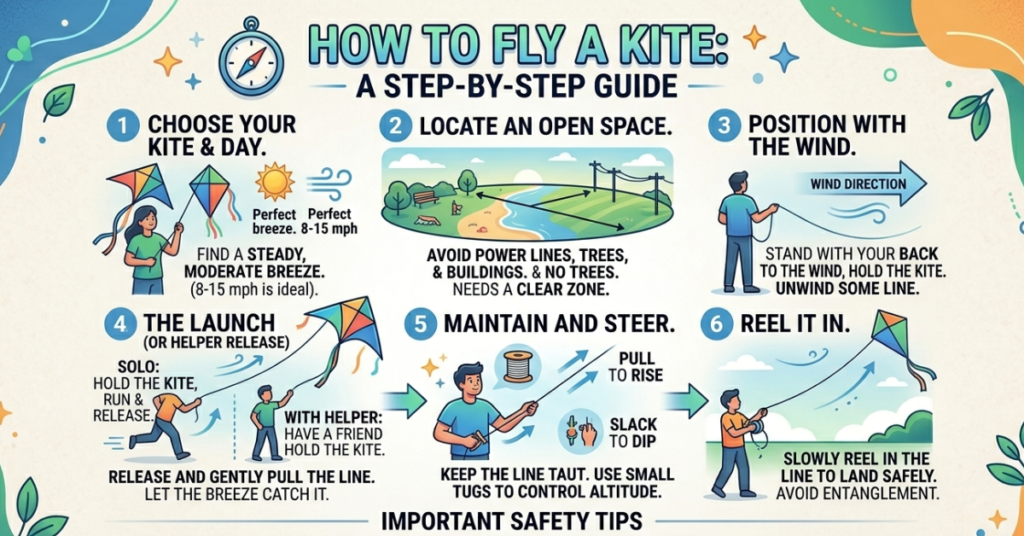 How to Fly a Kite: Easy Step-by-Step Guide