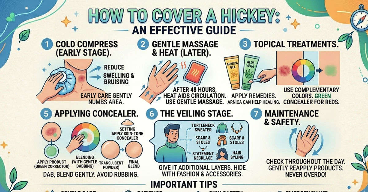 How to Cover a Hickey Fast: Easy & Effective Tips