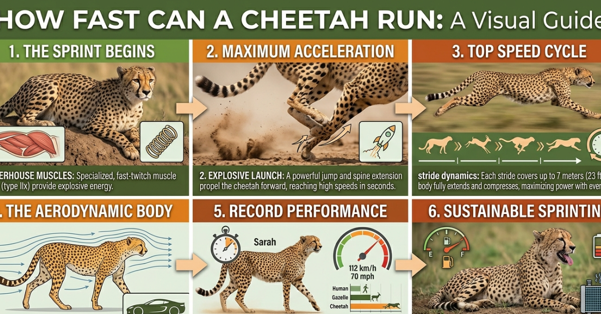 How Fast Can a Cheetah Run? Top Speed Facts