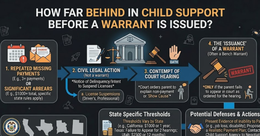 Child Support Warrants: How Far Behind Is Too Much?