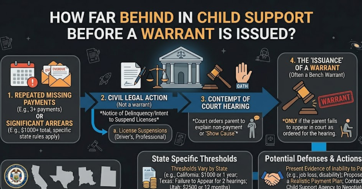 Child Support Warrants: How Far Behind Is Too Much?