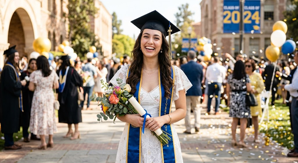 White Dress Graduation